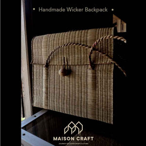 The Durable Handmade Wicker Backpack