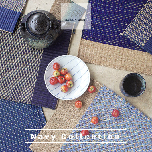 Let's color and style your table with "NAVY placemat collection".
