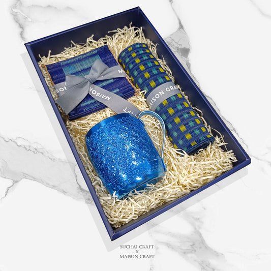 Gift Set Navy pokka dot