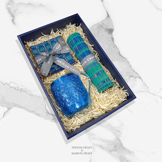 Gift Set Navy turqouise