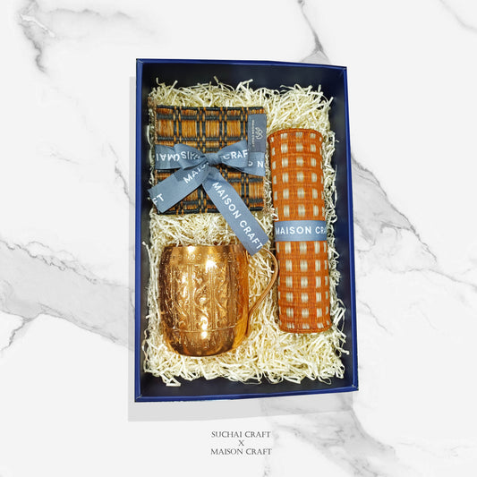 Gift Set Copper checkered