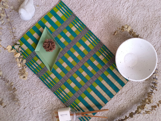 Placemat L Khaomar Green lime