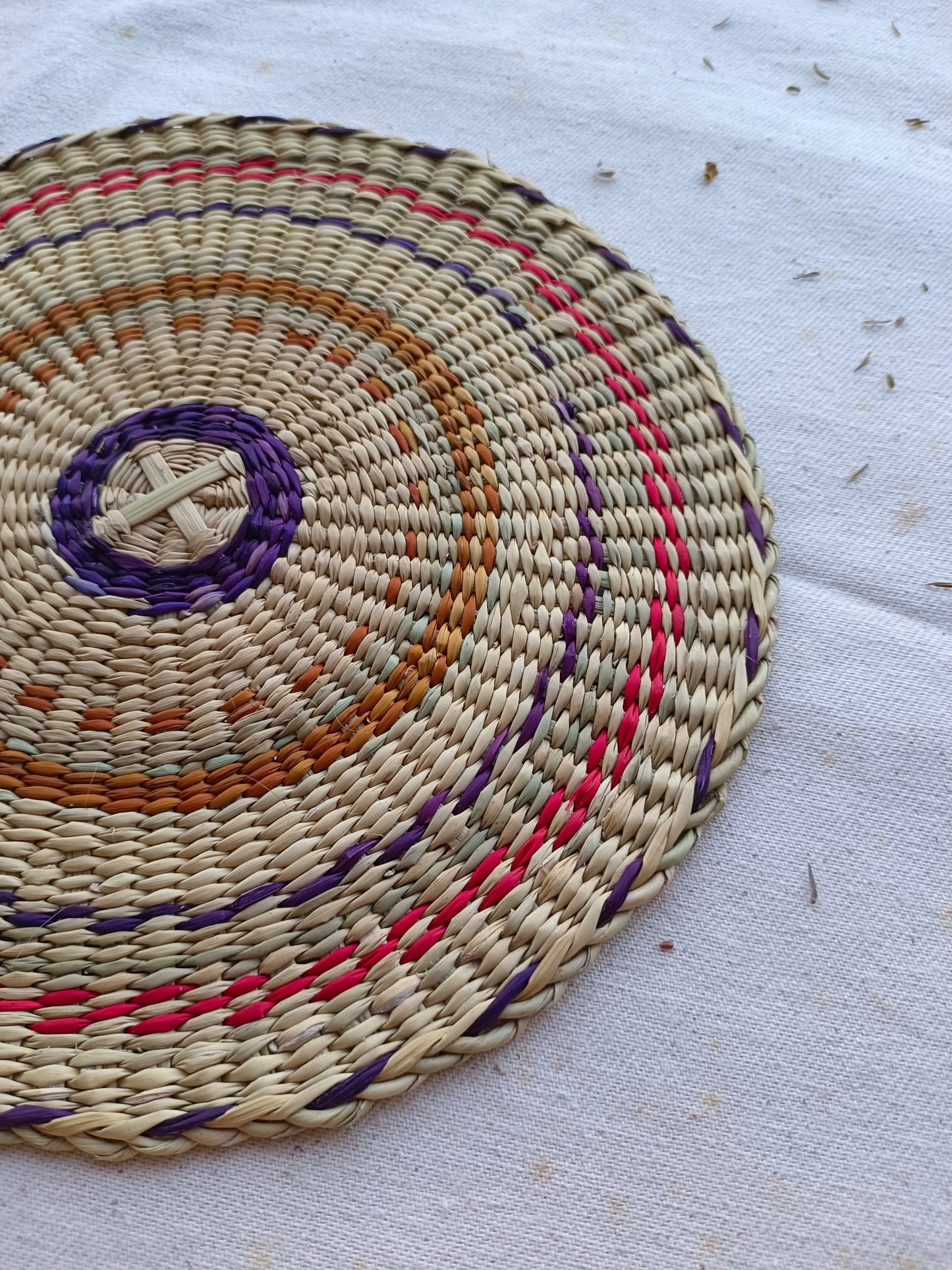 Placemat Round Dripping ray