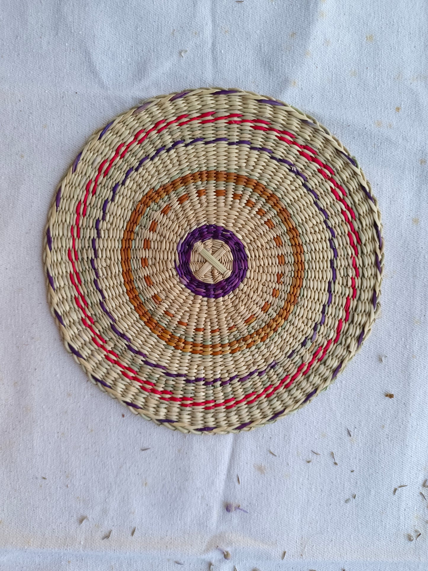 Placemat Round Dripping ray