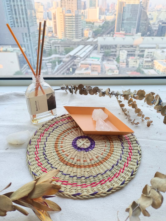 Placemat Round Dripping ray