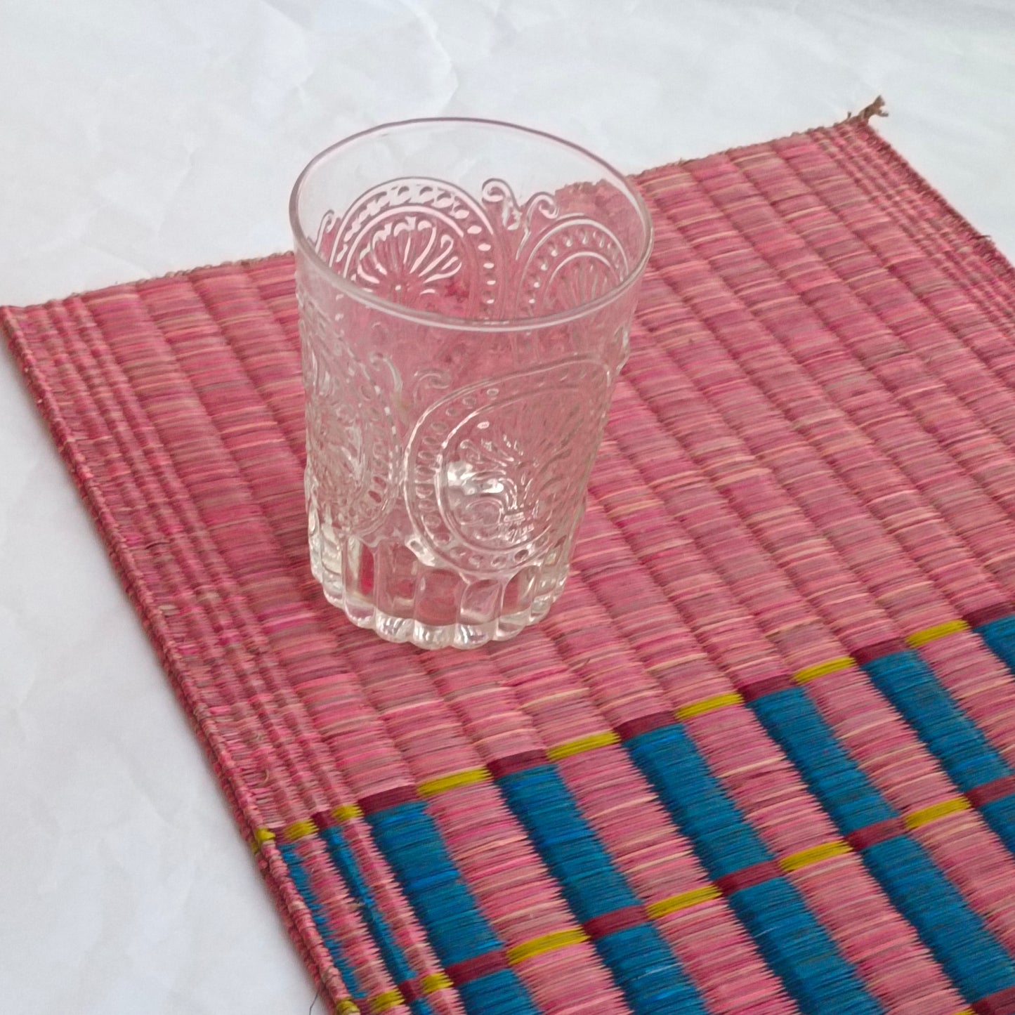 Placemat L Pink Khaomar Accent