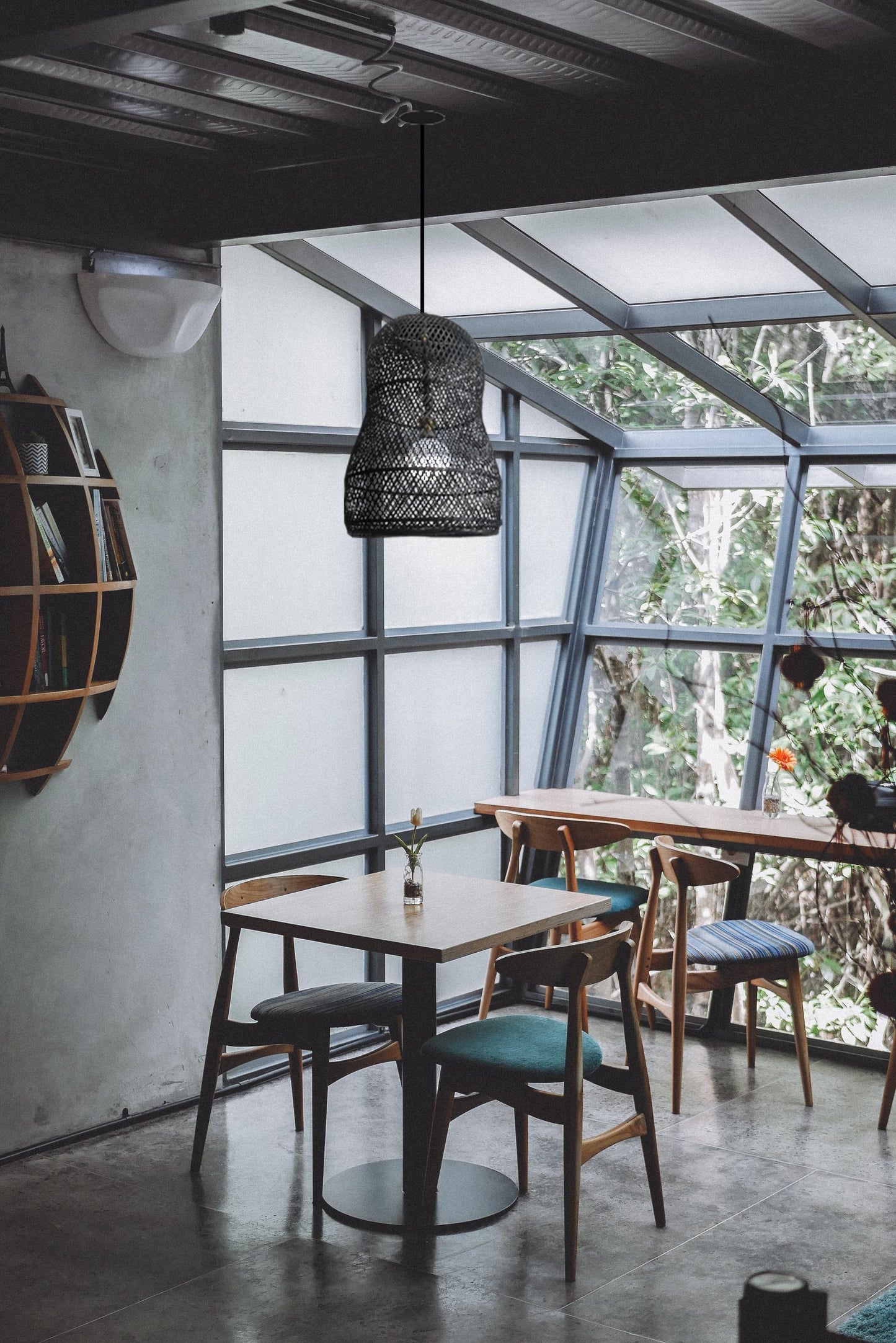 Bell Ceiling lamp rustic chandelier contemporary modern style