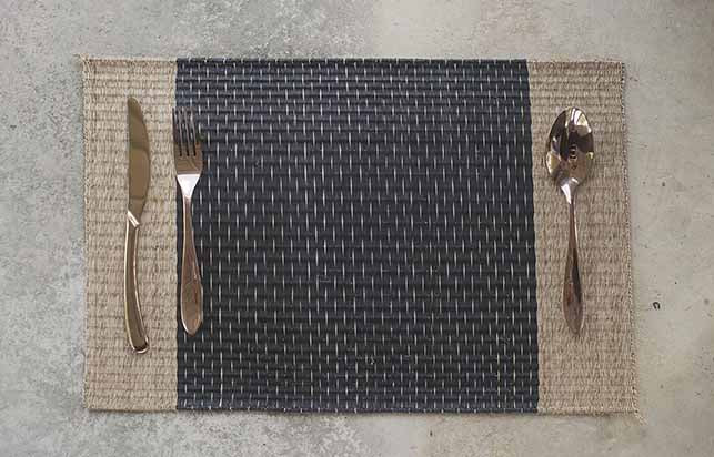 Placemat L Mixed Rain