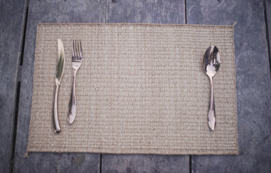 Placemat L Natural Jute