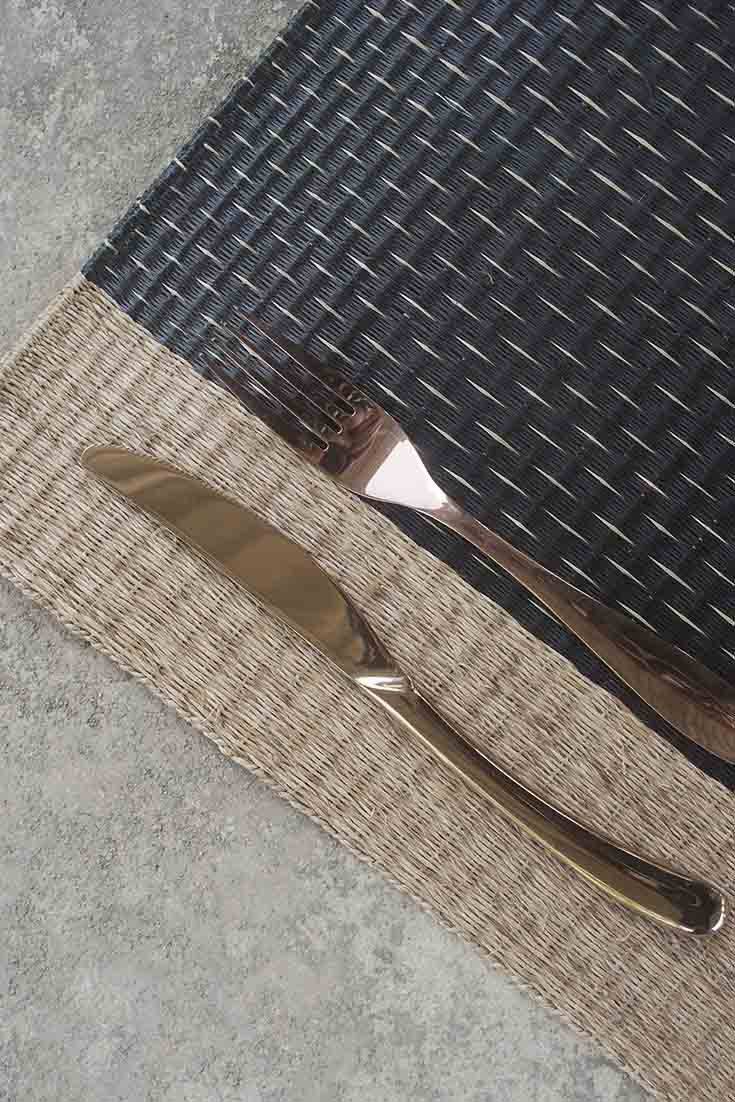 Placemat L Mixed Rain