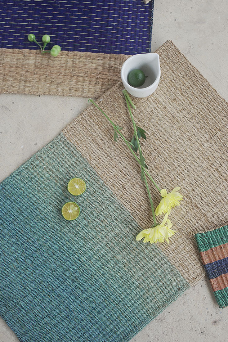 Placemat L Indigo Center