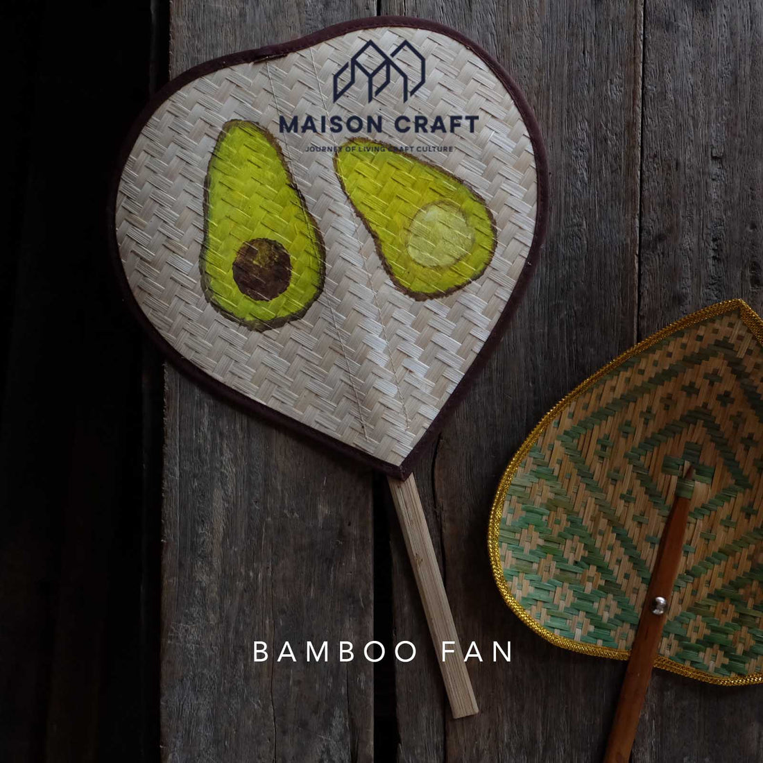 Thai Bamboo Fans: Traditional Handmade Craft