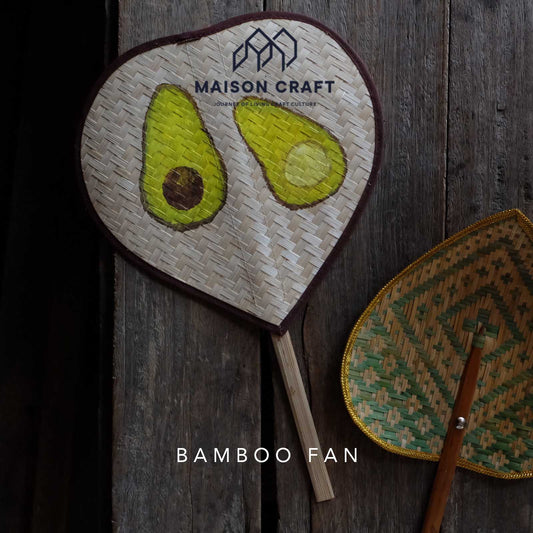Thai Bamboo Fans: Traditional Handmade Craft