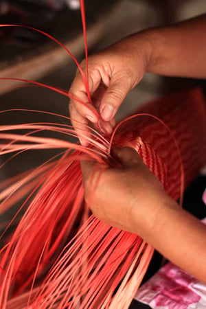 wicker maker, beauty of craft making, Thai craft exhibition, living craft, living village, craft village, local wisdom, local thai wisdom, thai wisdom, new craft