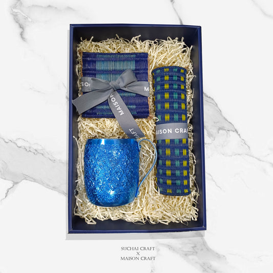 Gift Set Navy pokka dot