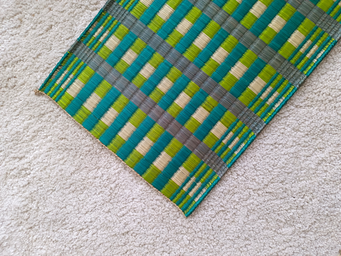 Placemat L Khaomar Green lime