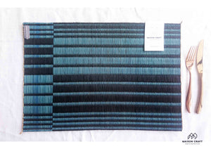 Placemat L Sarasarn Black-Blue