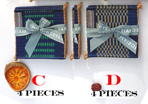 Coaster set_Navy-green