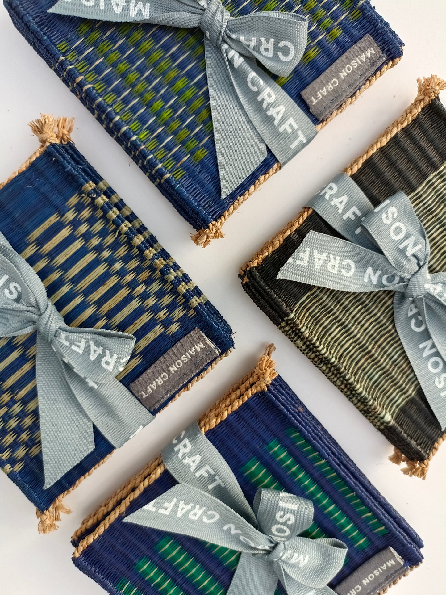 Coaster set 8_Navy-green