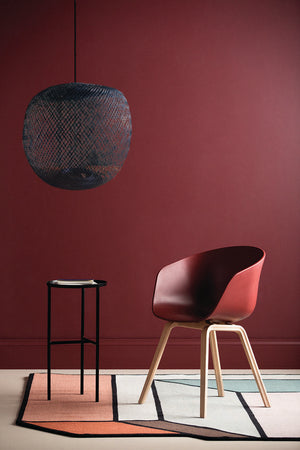 Apple ceiling lamp07 Black large ceiling lamp
