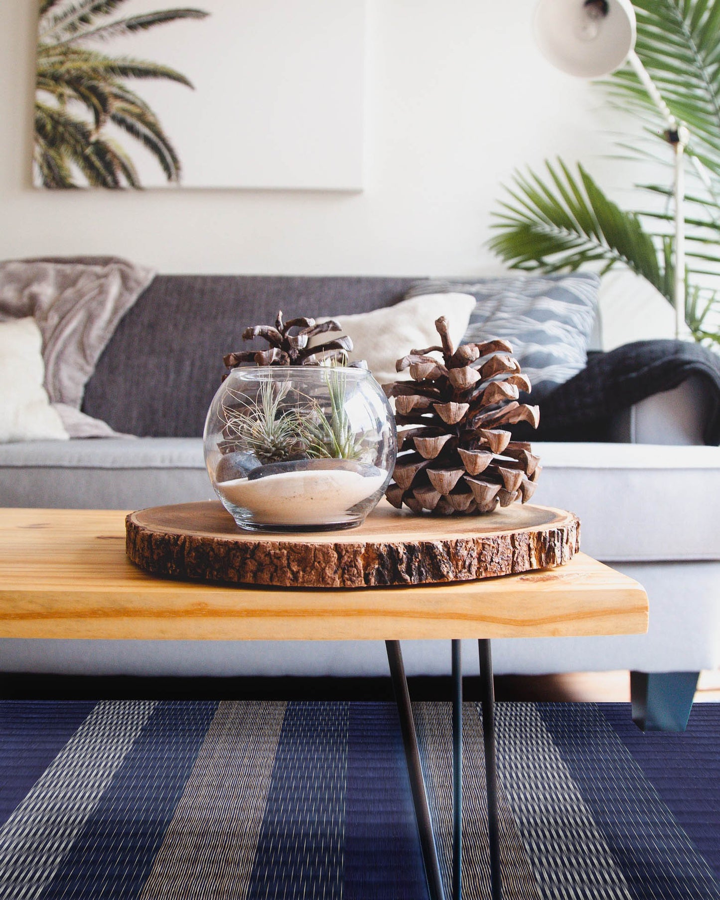 Woven Rug_Navy