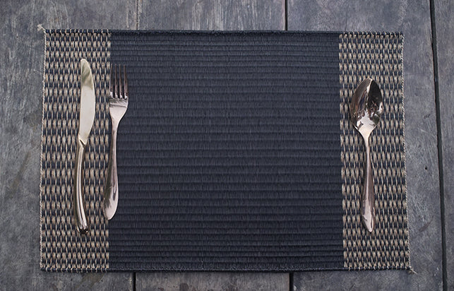 Placemat L Midnight Triple Edge