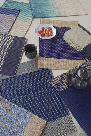 Placemat L Indigo Center