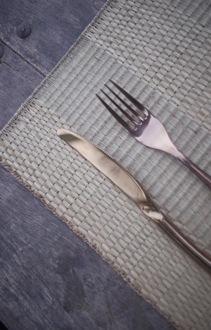 Placemat L Natural Mixed Sedge