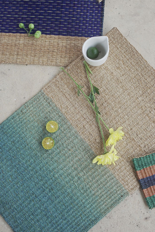 Placemat L Indigo Center