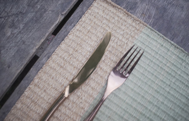 Placemat L Natural Mixed Jute