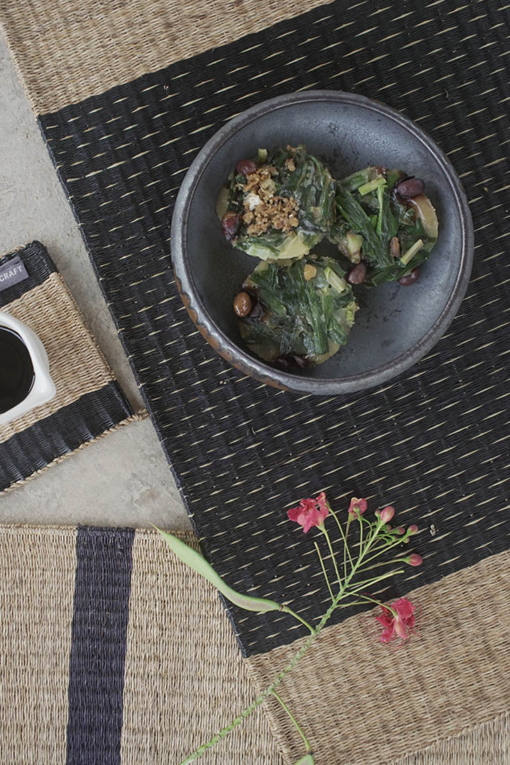 Placemat L Mixed Rain