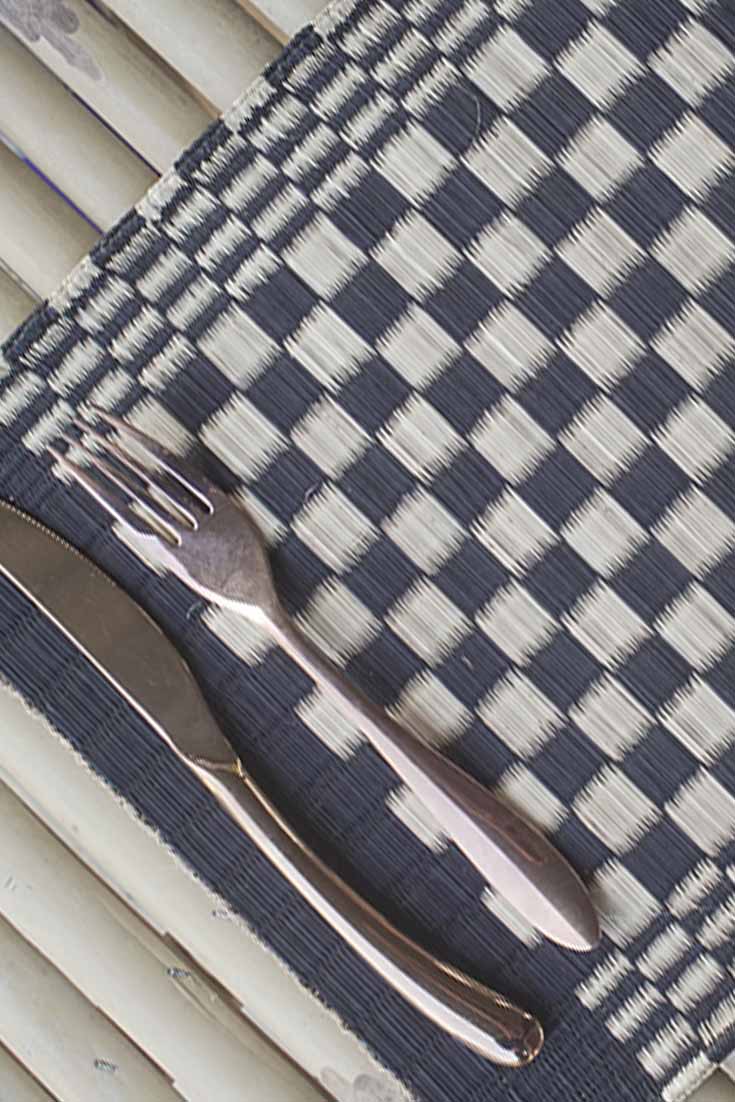 Placemat L Midnight Chess